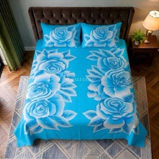 Bedsheet Hand Painted by Balinese Artisans